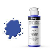 VALLEJO Fluid Acrylic 406-100ML. Ultramarine Blue - Al Masam Stationery LLC